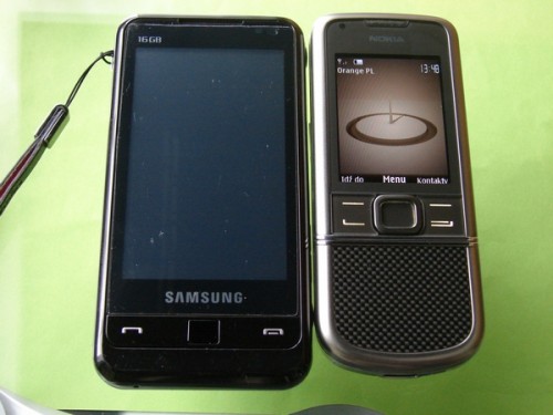 Samsung Omnia / Nokia 8800 Carbon Arte