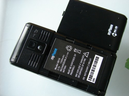 myPhone 8810TV - bateria
