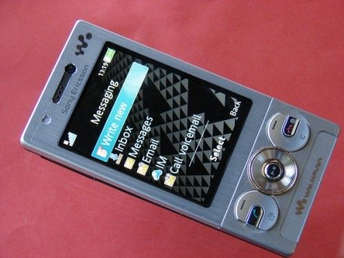 Sony Ericsson W705 - wiadomości tekstowe