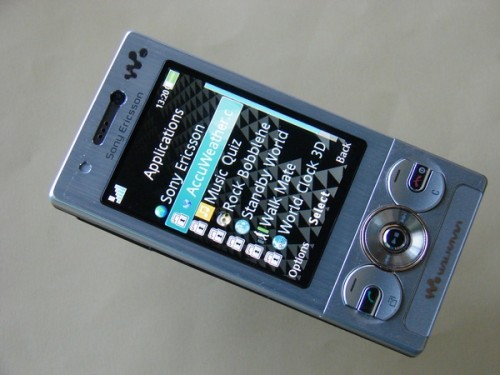Sony Ericsson W705 - aplikacje