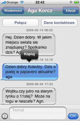 iPhone OS 3.0 rozmowa