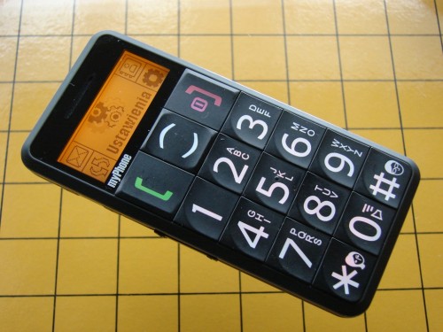 myPhone 1050 simply Ustawienia