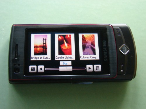 Samsung S8300 - Ultra Touch przeglądarka zdjęć