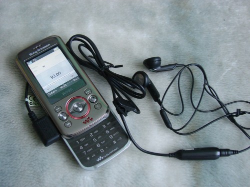 Sony Ericsson W395 Walkman radio FM z RDS