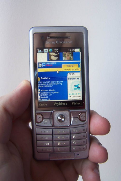 Test Sonyericson C510