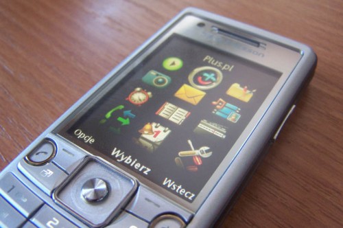 Test Sonyericson C510 menu