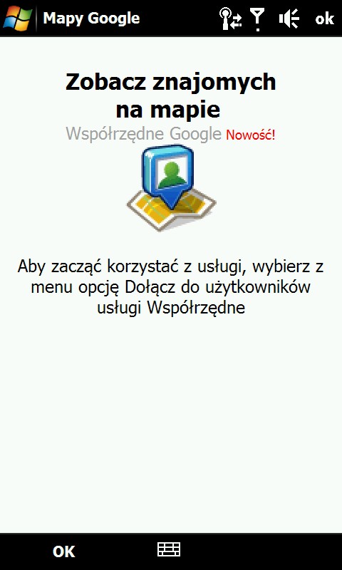 HTC Touch Pro2 - Mapy Google