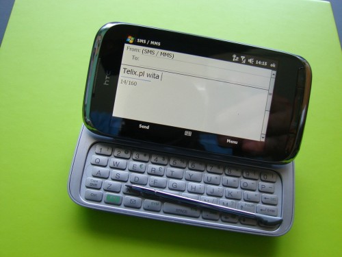 HTC Touch Pro2 - Wysuwana 5-rzędowa klawiatura QWERTY