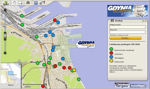 Zlot Żaglowców na mapach Targeo.pl