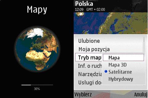Nokia Maps - ustawienia