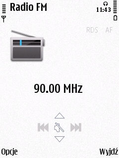 Nokia N86 8MP - radio FM