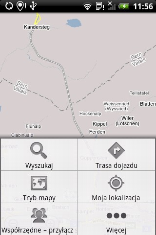 Htc Hero - mapy