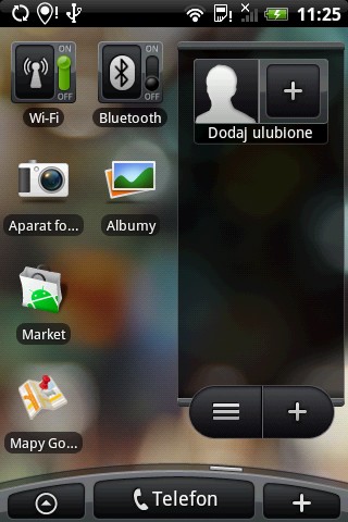 HTC Hero - Ulubione