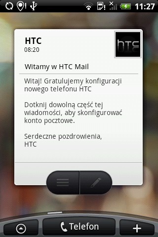 HTC Hero - konfiguracja telefonu