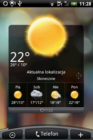 HTC Hero - Aktualna lokalizacja