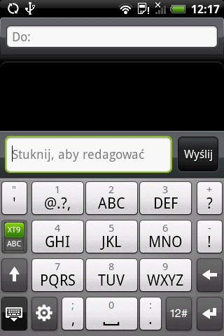 Htc Hero - wiadomość