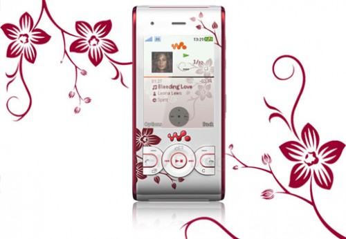 Sony Ericsson W595 Flower Edition