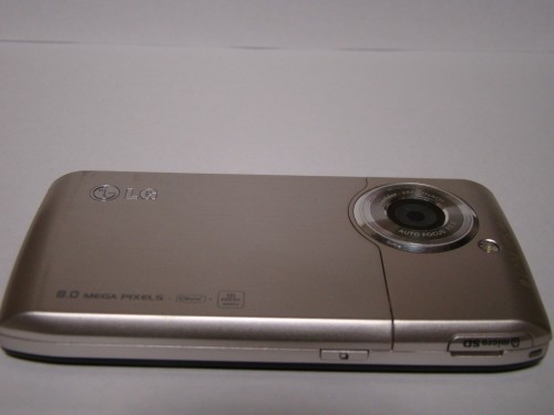 LG GC900 Viewty Smart - tył