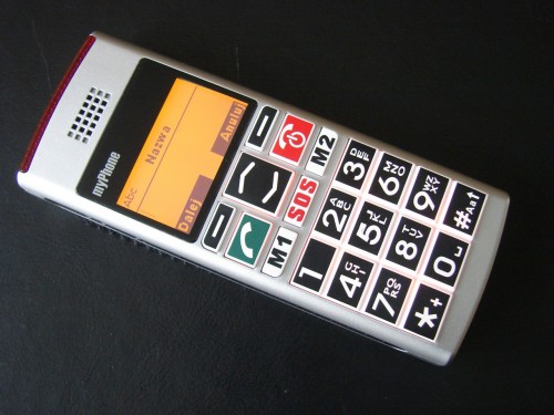 Test myPhone 1040 senior - książka telefoniczna