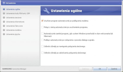 Samsung GT-B1110 - Ustawienia