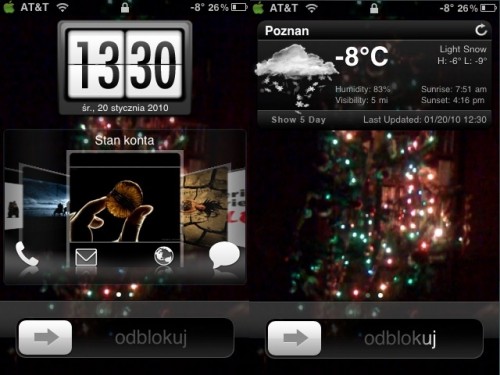 iPhone OS 4.0 - widget
