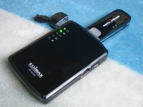 Edimax 3G-6210n i modemu HSPA+ USB 309