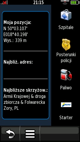 Garmin-Asus nüvifone G60 - Gdzie jestem