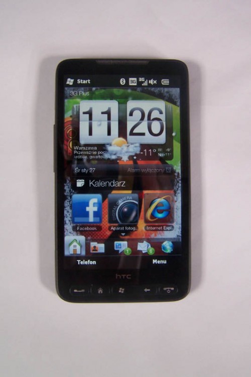 HTC HD2 - pulpit telefonu