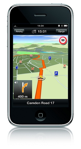 MobileNavigator na iPhone