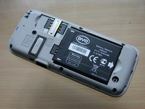 Test Motorola WX395 - bateria