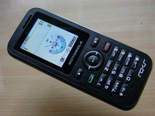 Test Motorola WX395 - standardowy Kalkulator