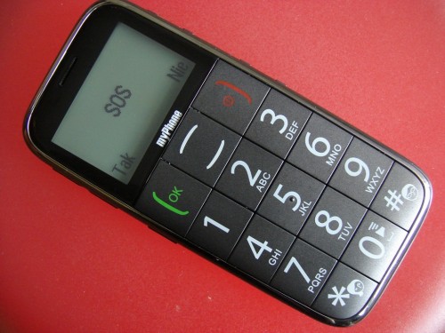 test myPhone 1070 chiaro - dwuzakresowy, prosty telefon posiadający najpotrzebniejsze funkcje jakie powinien spełniać prosty telefon użytkowy