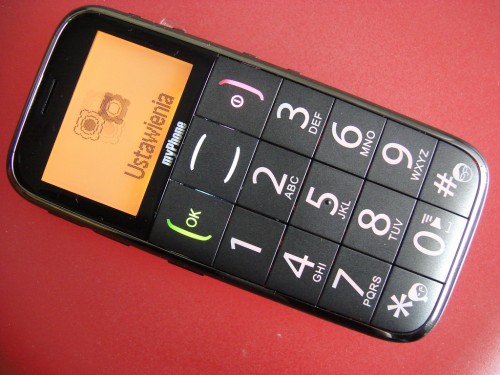 Test myPhone 1070 chiaro - Ustawienia