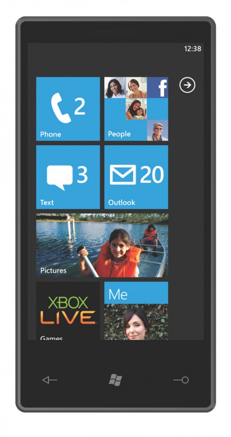 Windows Phone 7 series - Start Menu