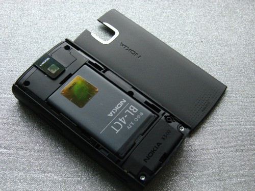 Test Nokia X3 - bateria