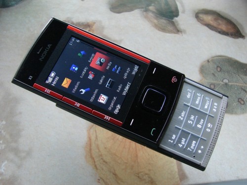 Test Nokia X3 - klawiatura