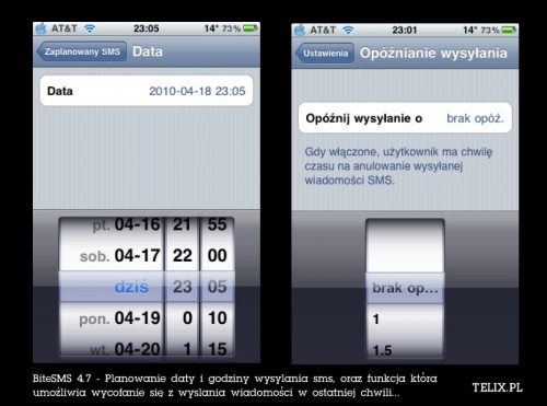 iPhone 4G - biteSMS