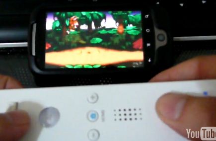 Nexus One+Wiimote=konsola do gier- wideo