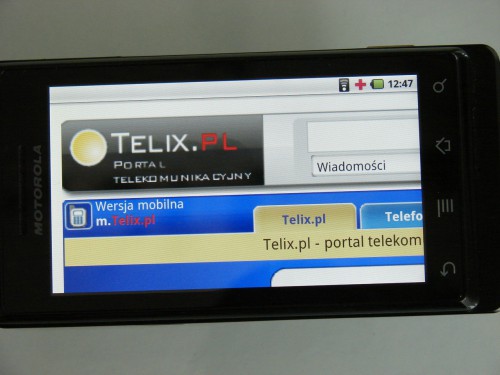 Test Motorola Milestone