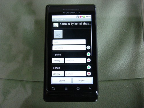 Test Motorola Milestone