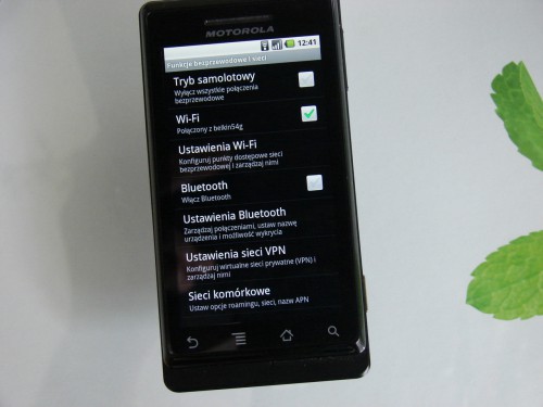 Test Motorola Milestone