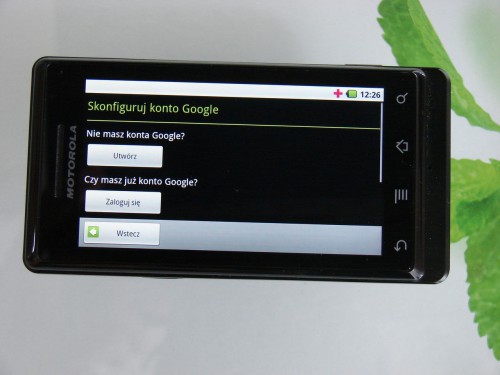 Test Motorola Milestone