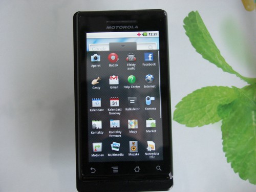 Test Motorola Milestone