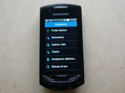 Test samsung Monte S5620