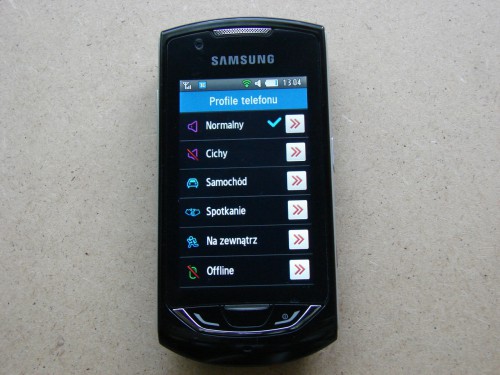 Test samsung Monte S5620