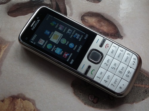 Test Nokia C5 - Menu