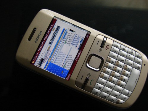 Nokia C3 test - Internet
