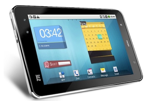 ZTE dołącza do grona producentów tabletów z Androidem, poznajcie ZTE Light