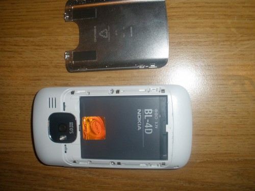 Test Nokia E5 - bateria