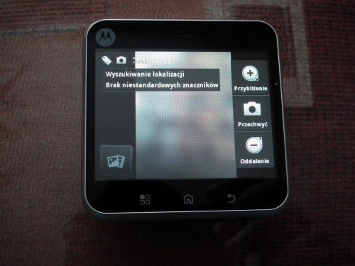 Test Motorola FLIPOUT - ustawienia aparatu